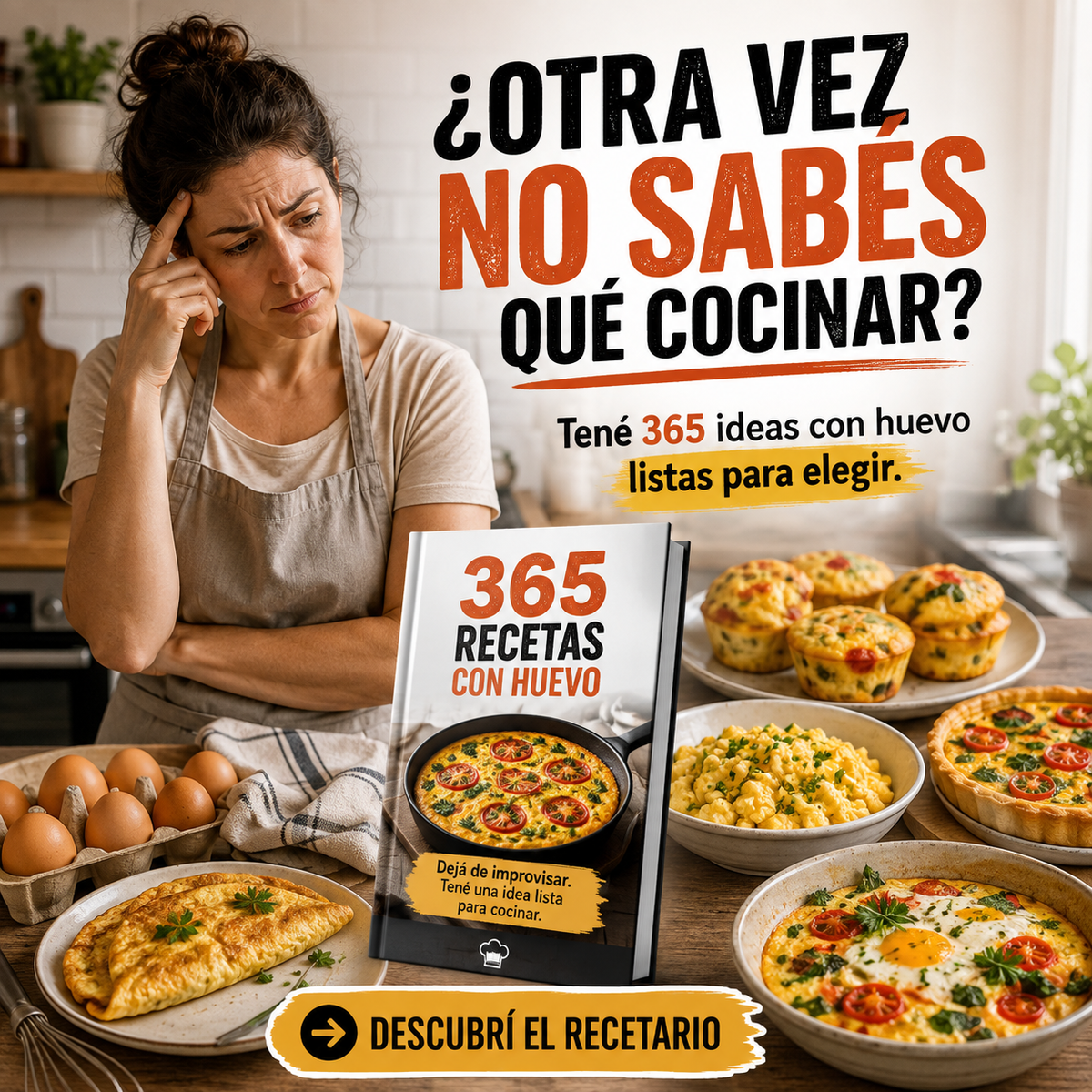 365 RECETAS CON HUEVO